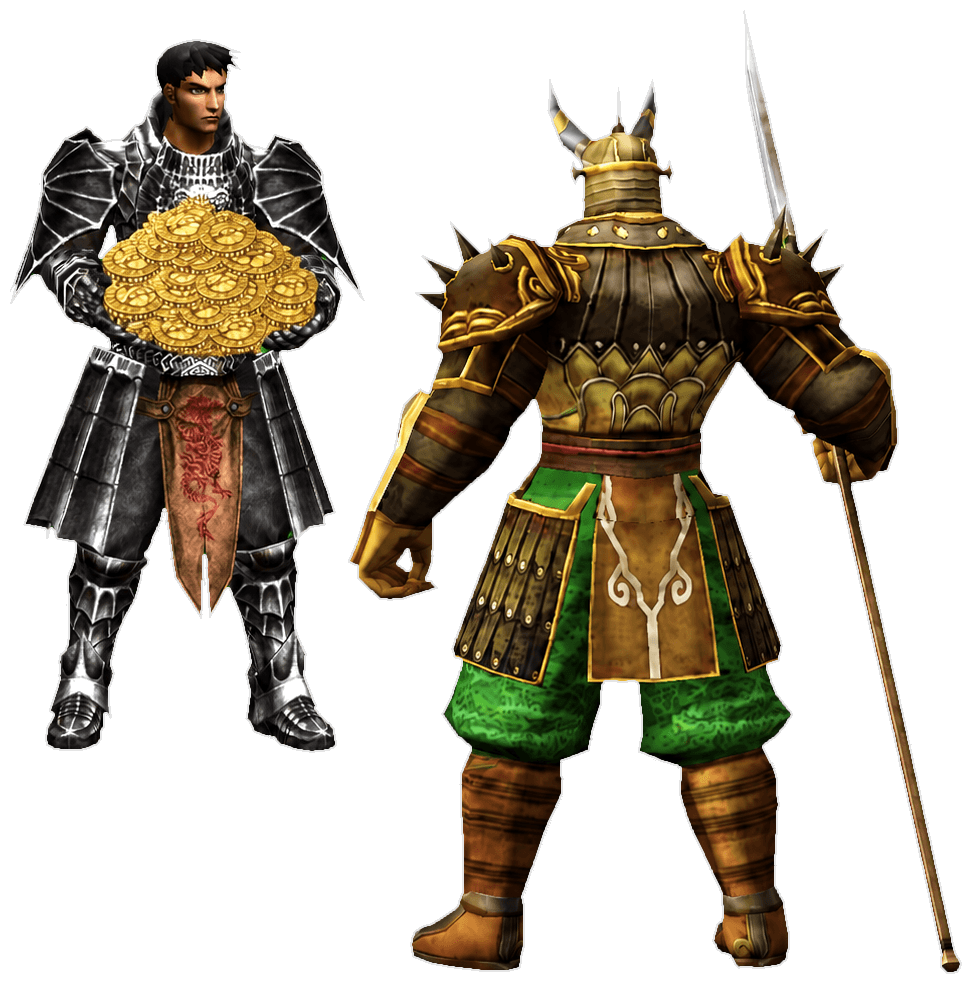 Guild land characters